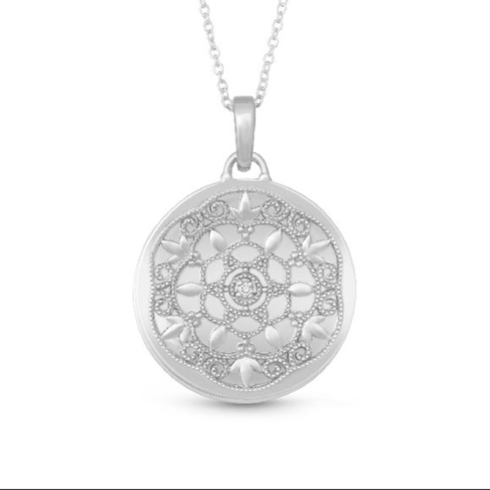 Sterling silver locket by With You Lockets